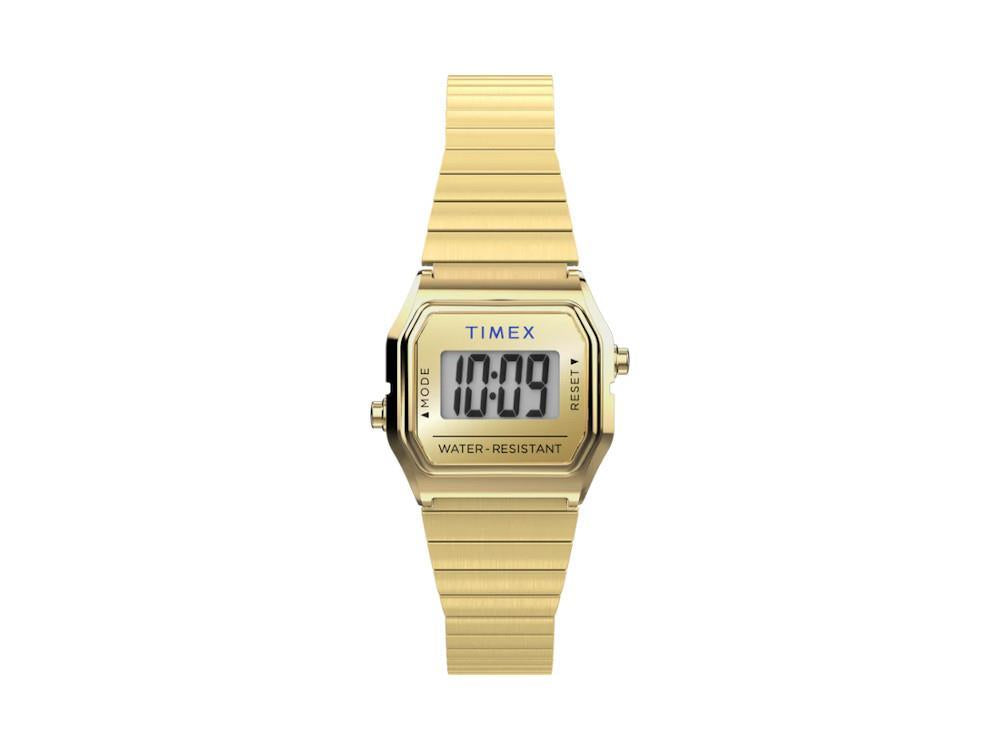 Timex T80 Quartz Uhr, Golden, TW2Y46600