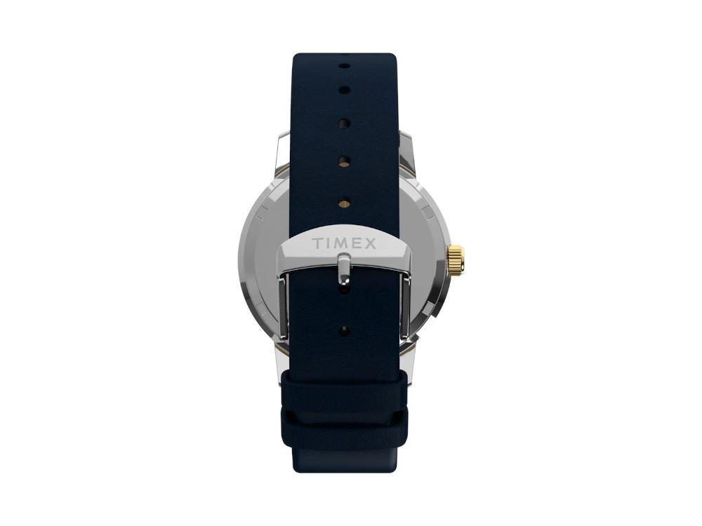 Timex Marlin Automatik Uhr, Recycelter Stahl, Blau, 40 mm, TW2Y47900