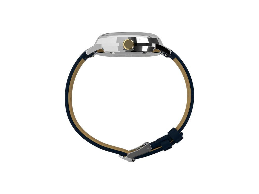 Timex Marlin Automatik Uhr, Recycelter Stahl, Blau, 40 mm, TW2Y47900
