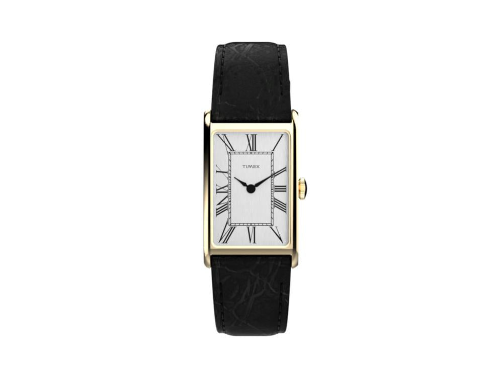 Timex 1976 Dress Rectangle Reissue Quartz Uhr, Weiss, TW2Y56200