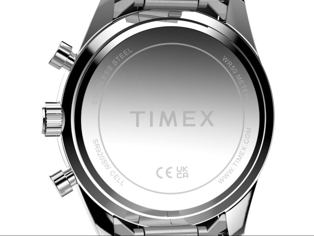 Timex Trend Ridgefield Quartz Uhr, Schwarz, 42 mm, Chronograph, TW2Y56900