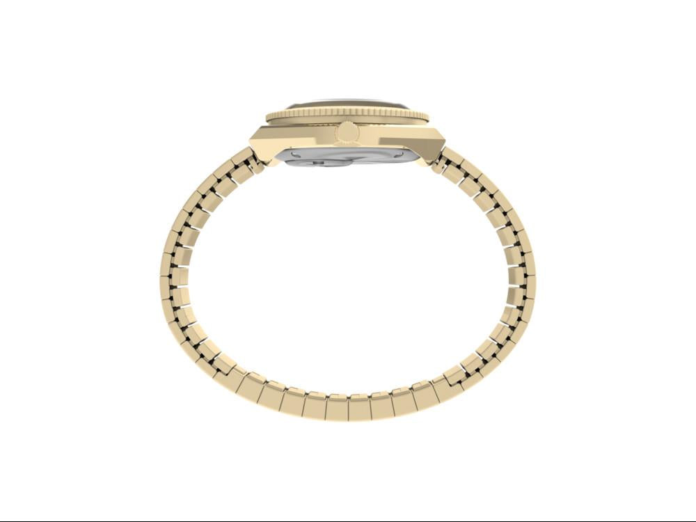 Timex Q Timex Quartz Uhr, Golden, 30 mm, TW2Y57500