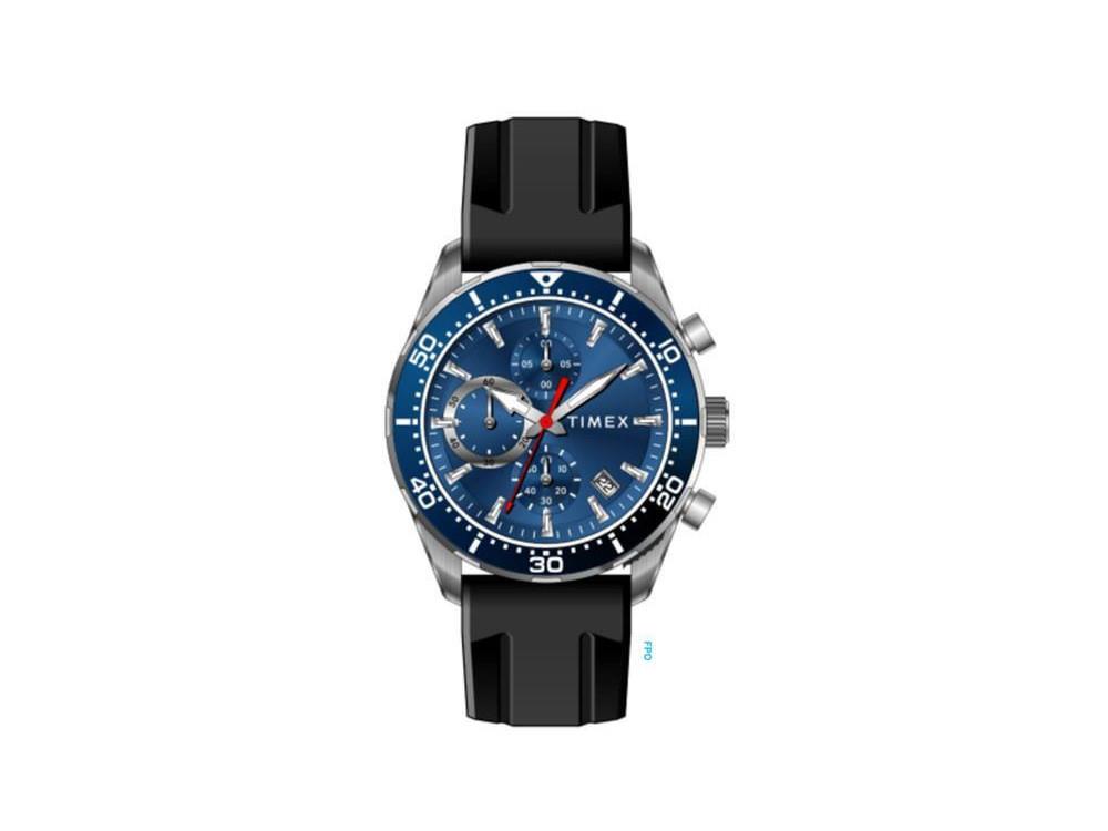 Timex Trend Ridgefield Quartz Uhr, Blau, 42 mm, TW2Y62300
