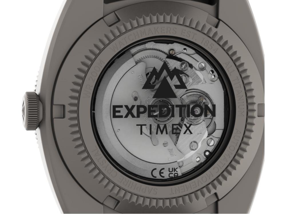Timex Expedition Pioneer Titanium Automatik Uhr,  Schwarz, 41 mm, TW2Y63800