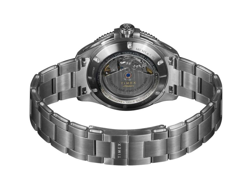 Timex Atelier Marine M1a Automatik Uhr, Schwarz, 41 mm, TW2Y72500