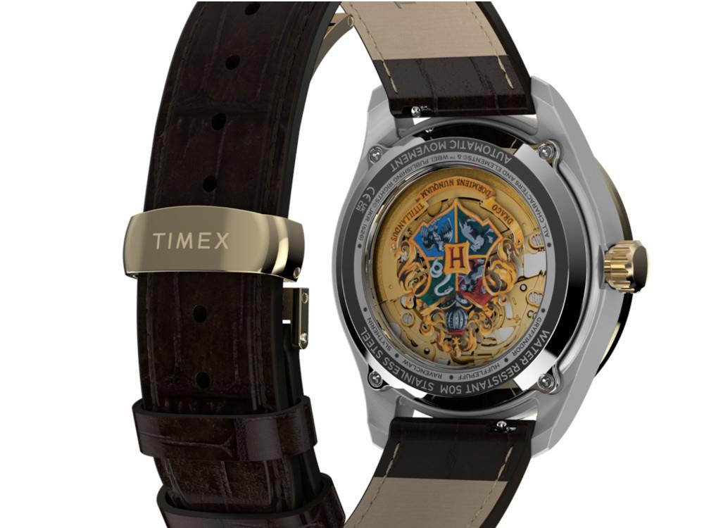 Timex The Waterbury x Harry Potter, Automatik Uhr, Golden, 39 mm, TW2Y75500