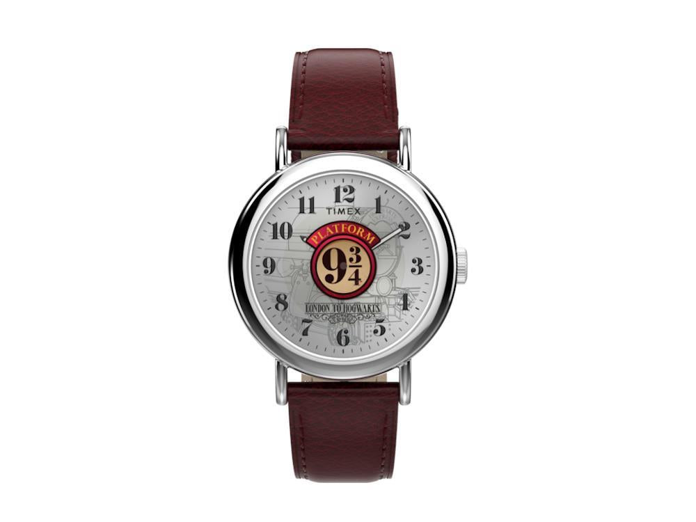 Timex Weekender x Harry Potter Quartz Uhr, Weiss, 37 mm, TW2Y76200