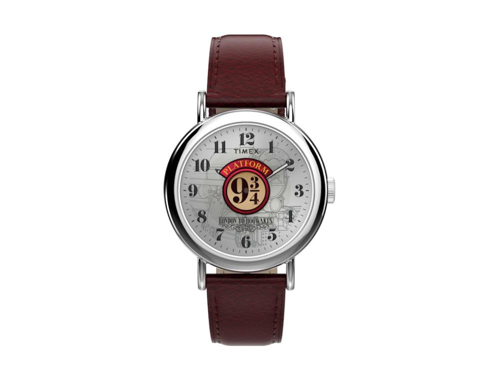 Timex Weekender x Harry Potter Quartz Uhr, Weiss, 37 mm, TW2Y76200