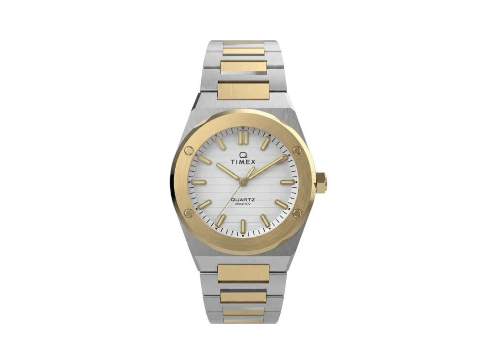 Timex Q Timex Marbella Quartz Uhr, Silber, 34 mm, TW2Y81900