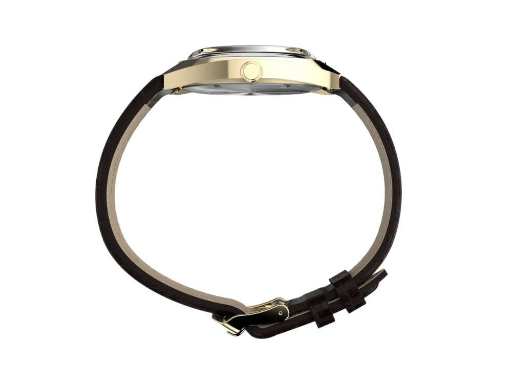 Timex Lab Reissue 1976 Quartz Uhr, PVD Gold, Schwarz, 37 mm, TW2Y82100