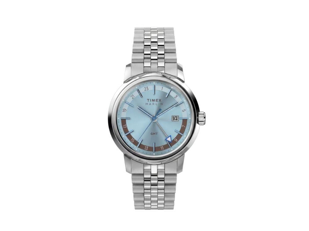 Timex Marlin Quartz Uhr, Hellblau, 40 mm, TW2Y84100