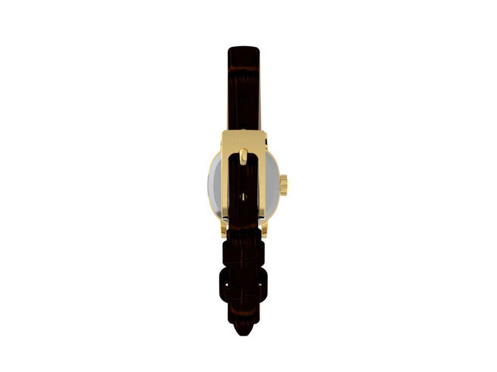 Timex Cavatina Main Line Quartz Uhr, Messing, Beige, TW2Y87700