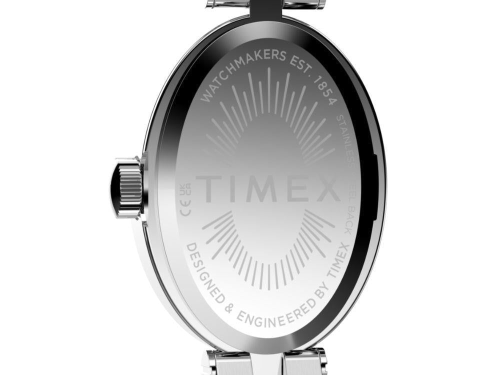 Timex Cavatina Main Line Quartz Uhr, Messing, Silber, TW2Y90000