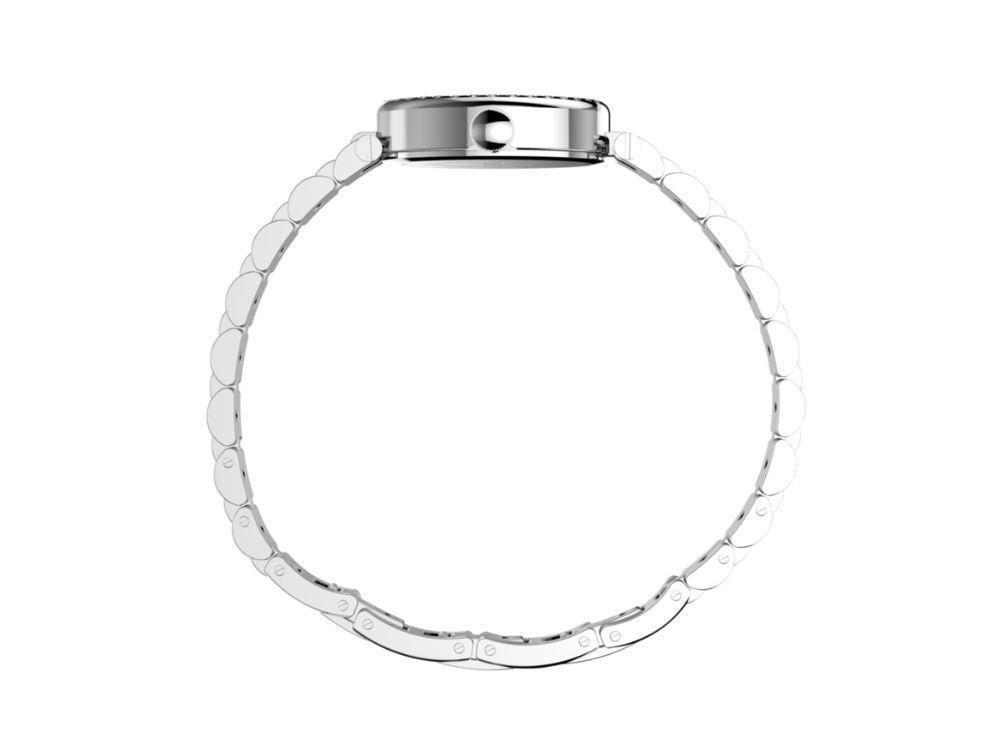 Timex Cavatina Main Line Quartz Uhr, Messing, Silber, TW2Y90000