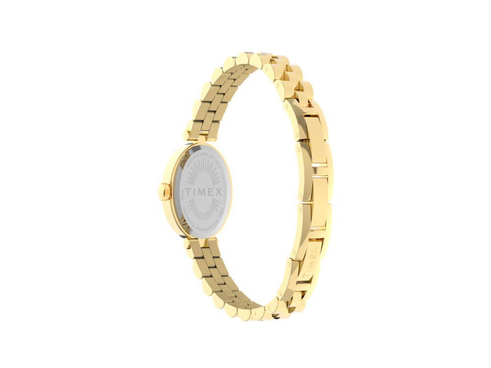Timex Cavatina Main Line Quartz Uhr, Messing, Golden, TW2Y90100
