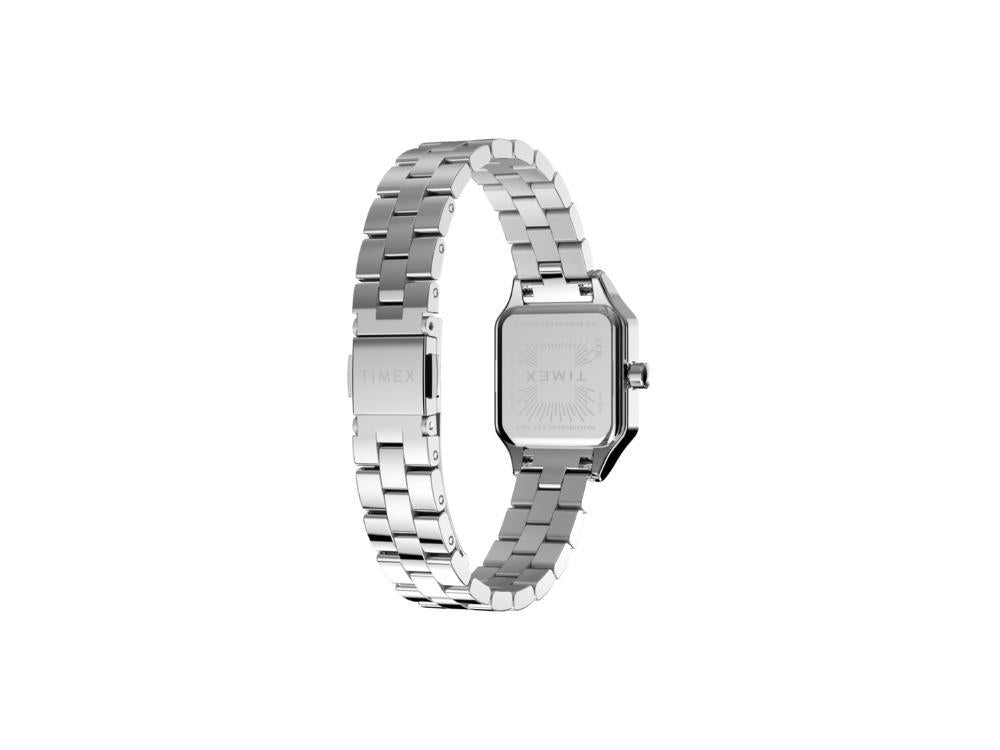 Timex Trend Addison Quartz Uhr, Messing, Silber, TW2Y90300