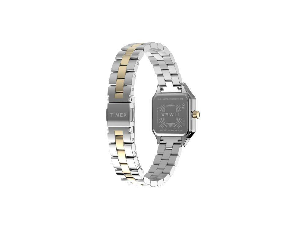 Timex Trend Addison Quartz Uhr, Messing, Silber, TW2Y90400