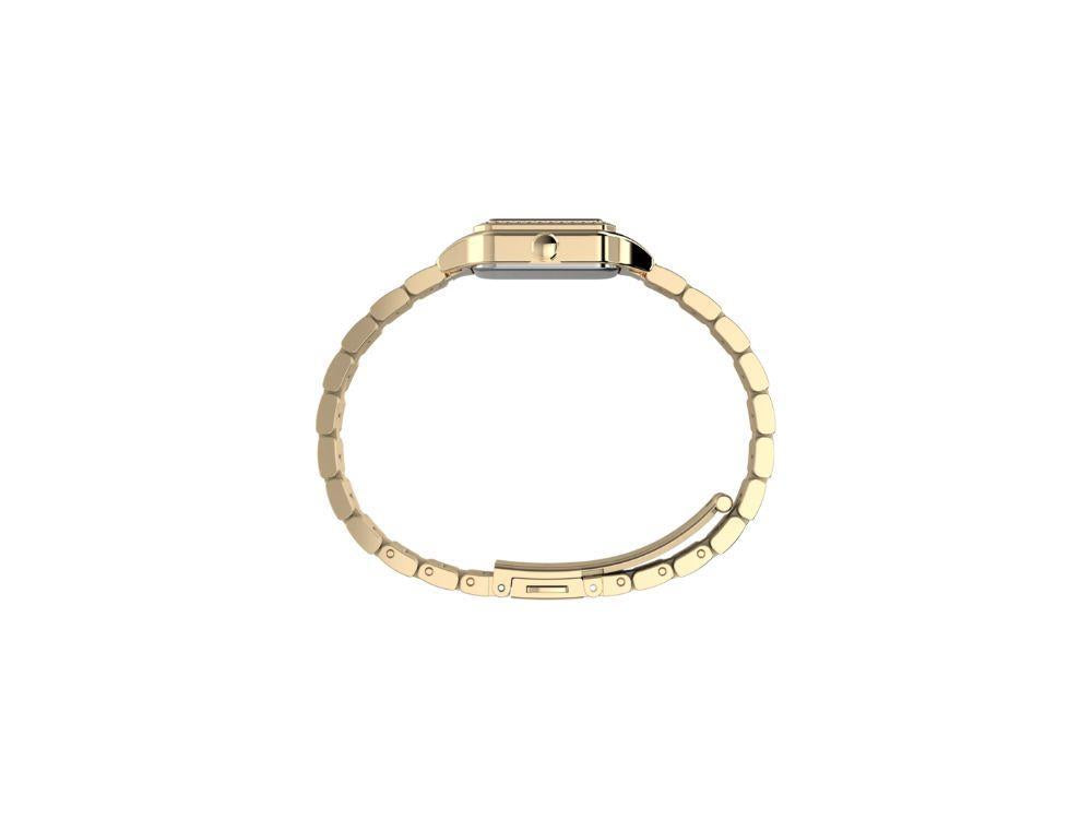 Timex Trend Addison Quartz Uhr, Messing, Silber, TW2Y90500