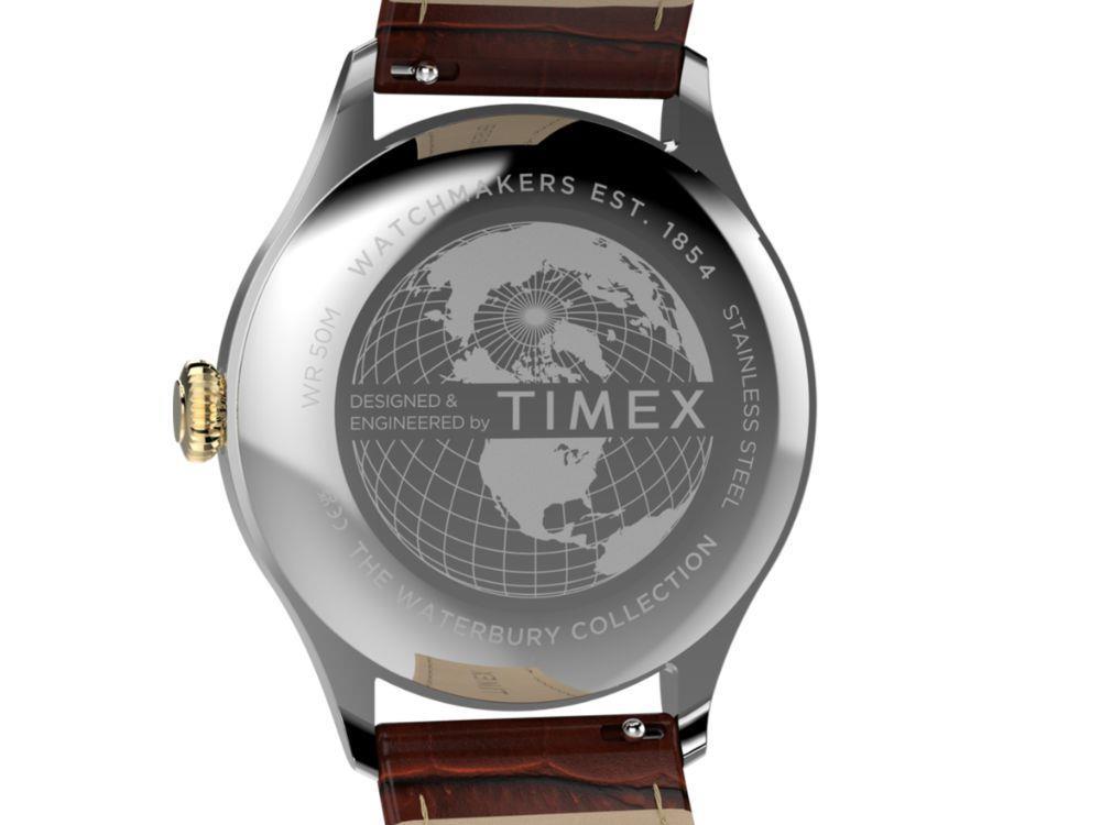 Timex The Waterbury Classic Quartz Uhr, Schwarz, 39 mm, TW2Y92100