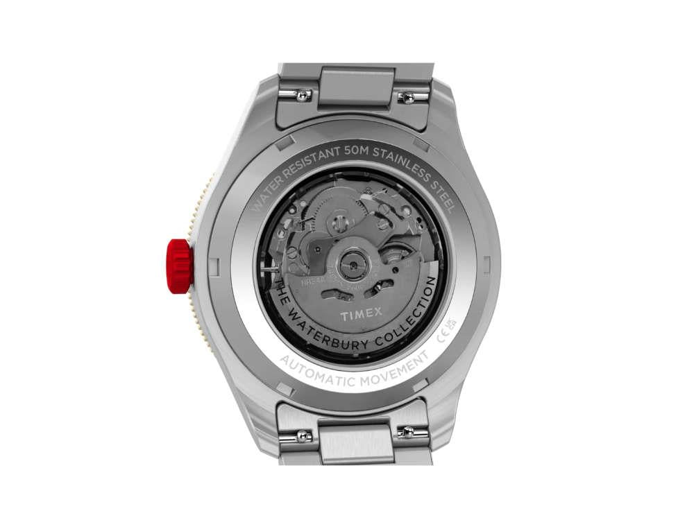 Timex The Waterbury Heritage Automatik Uhr, Schwarz, 41.5 mm, TW2Y93500