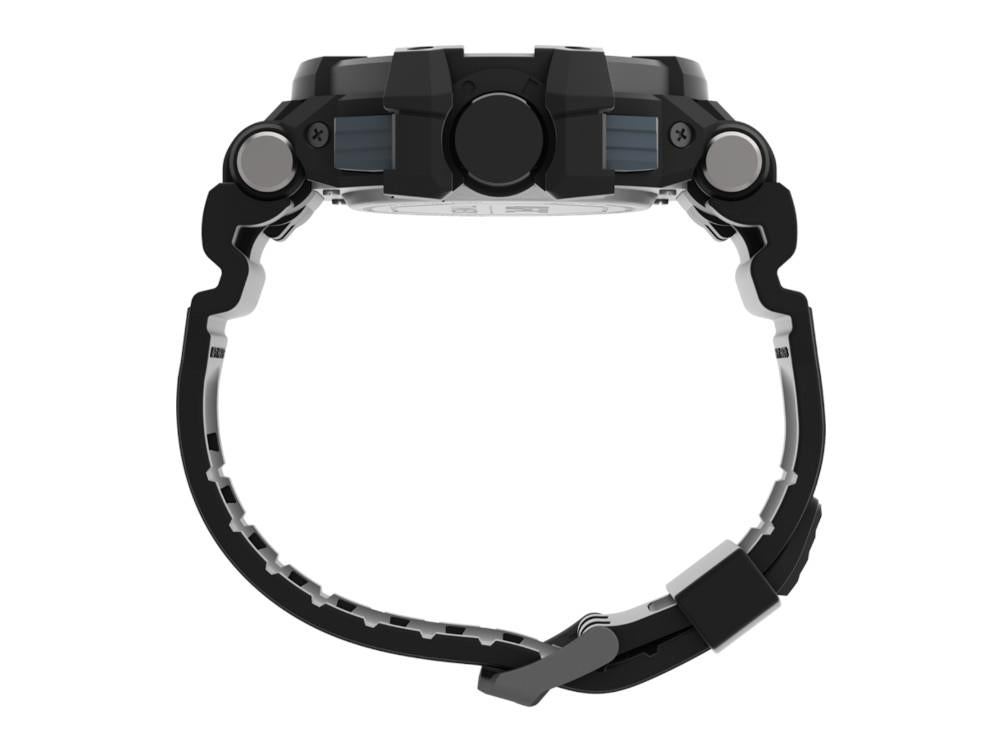 Timex UFC Colossus Quartz Uhr, Polycarbonat, Schwarz, 53 mm, TW5M51800