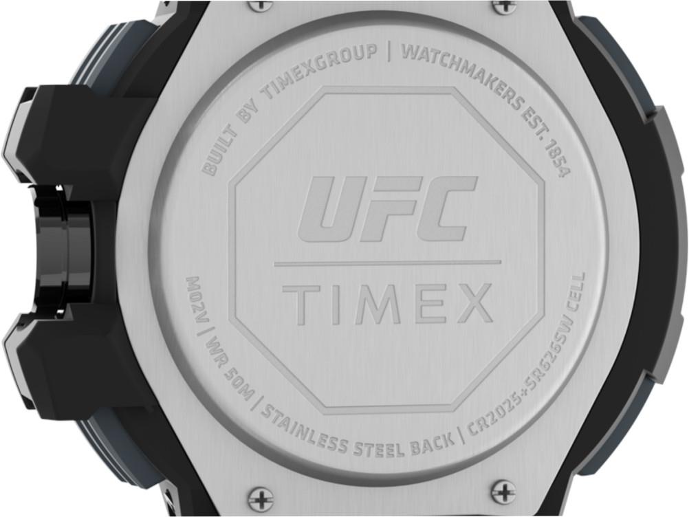 Timex UFC Colossus Quartz Uhr, Polycarbonat, Schwarz, 53 mm, TW5M51800
