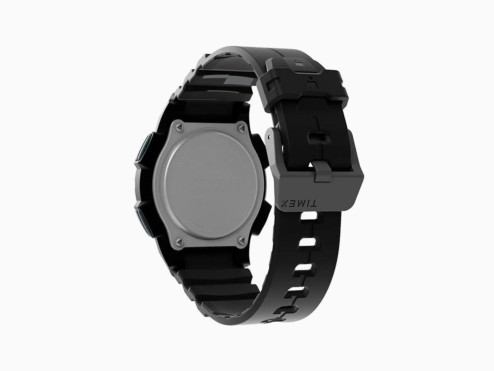 Timex Ironman Shock Endure Quartz Uhr, Schwarz, 42 mm, TW5M64800