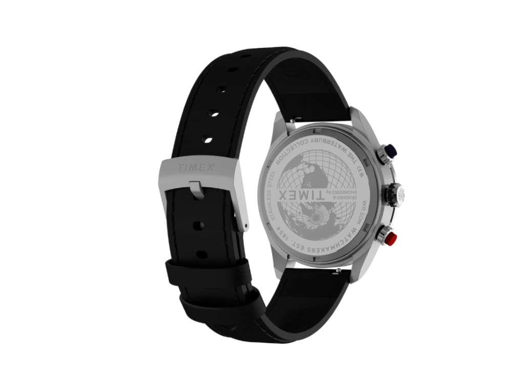 Timex Waterbury Heritage America 250 Quartz Uhr, Schwarz, 39 mm, TW6A06000