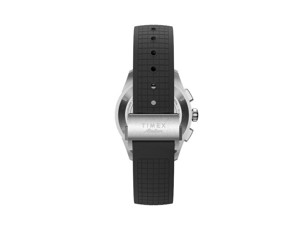 Timex Atelier Chronograph M1q Quartz Uhr, Schwarz, 40 mm, TW6A07000