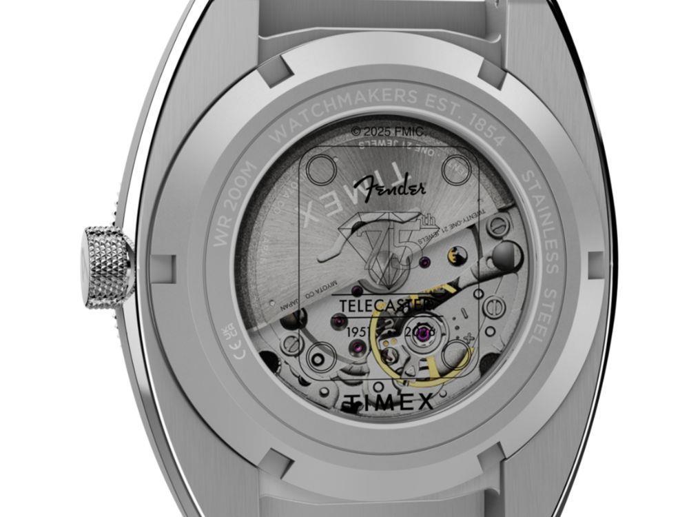 Timex Automatik x Fender Uhr, Braun, 41 mm, Sonderausgabe, TW6A14600