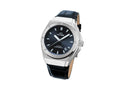 TW SteelCeo Tech 44mm Quartz Uhr, Grau, 44 mm, Lederband, 10 atm, CE4108