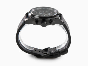 TW Steel Volante Quartz Uhr, Grau, 48 mm, Lederband, 10 atm, SVS309