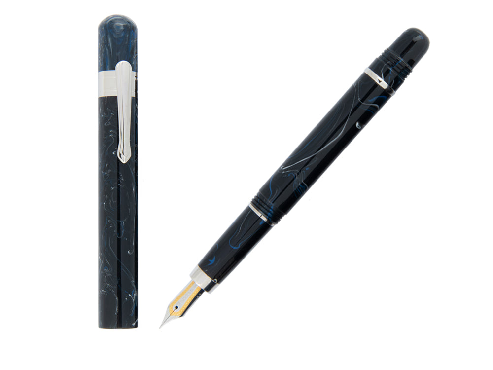Taccia Covenant Ocean Whispers Füllfederhalter, Blau, TCV-SSF-OW
