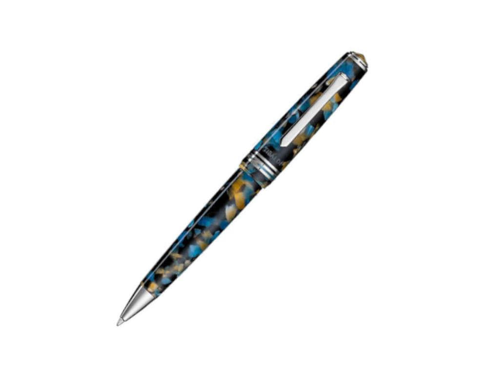 Tibaldi Nº60 Samarkand Blue Kugelschreiber, Blau, Palladium Akzenten, N60-681-BP