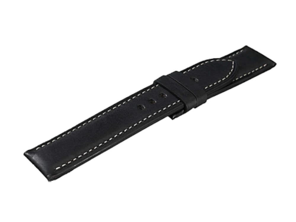 U-Boat Accesorios Armband, Leder, Schwarz, 22mm, 7935/Z