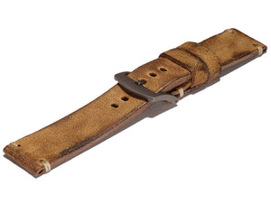U-Boat Accesorios Armband, Leder, Baumwolle, Braun, 23mm., Edelstahl, 6963