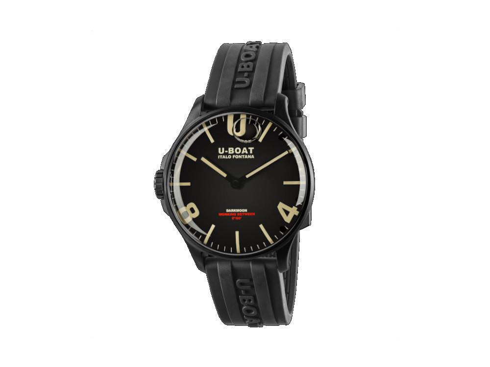 U-Boat Capsoil Darkmoon 44 IPB Quartz Uhr, Schwarz, 44 mm, 8464/A