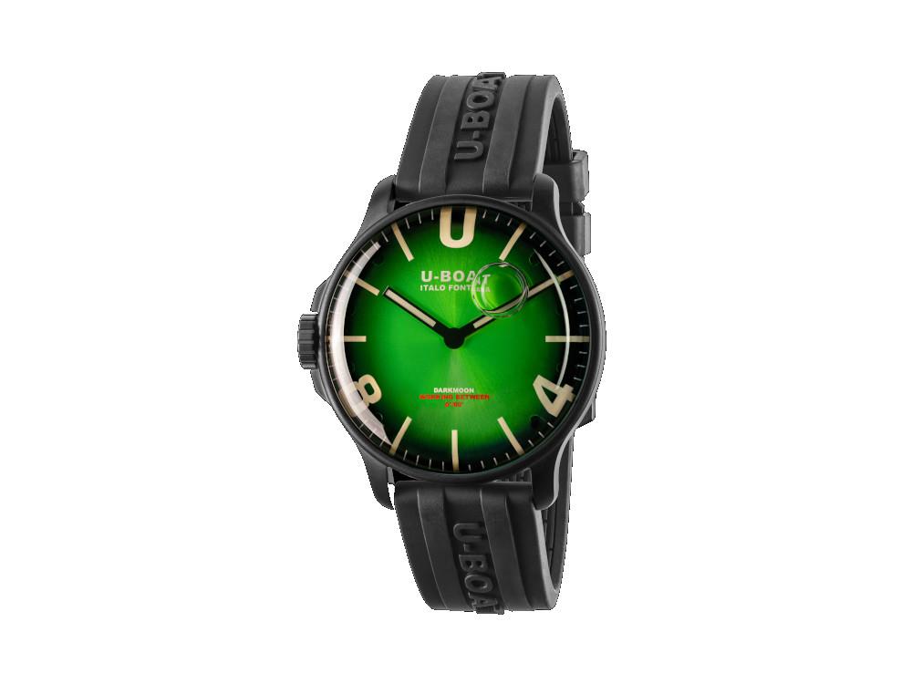 U-Boat Capsoil Darkmoon Soleil Green IPB Quartz Uhr, 44 mm, 8698