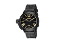U-Boat U-47 Classico Dark Soul Automatik Uhr, IPB, 47 mm, Lederband, 9160