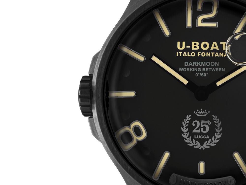 U-Boat Capsoil Darkmoon 25.º PVD Quartz Uhr, Schwarz, Limitierte Edition, 2026