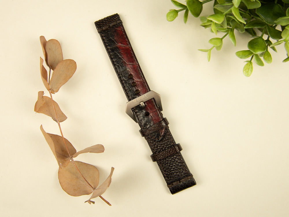 U-Boat Accesorios Armband, Leder, Braun, 23mm., Edelstahl, 3019