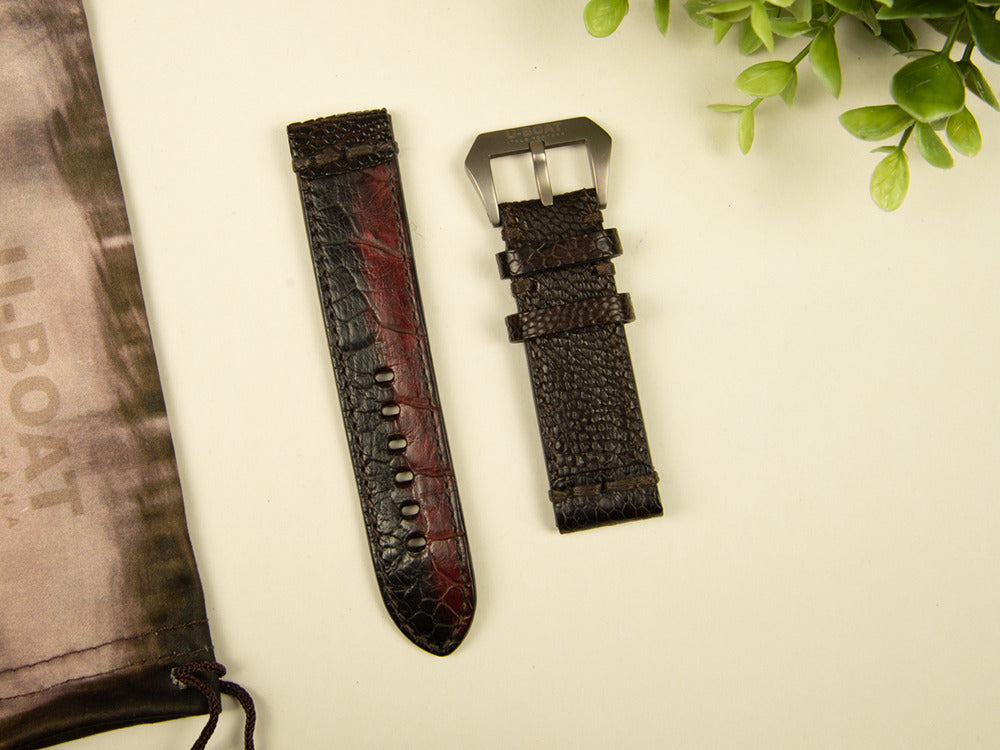 U-Boat Accesorios Armband, Leder, Braun, 23mm., Edelstahl, 3019