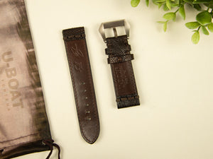 U-Boat Accesorios Armband, Leder, Braun, 23mm., Edelstahl, 3019