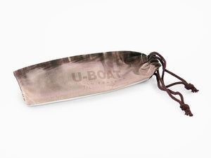 U-Boat Accesorios Armband, Straßenleder, Braun, 23mm., Edelstahl, 3022