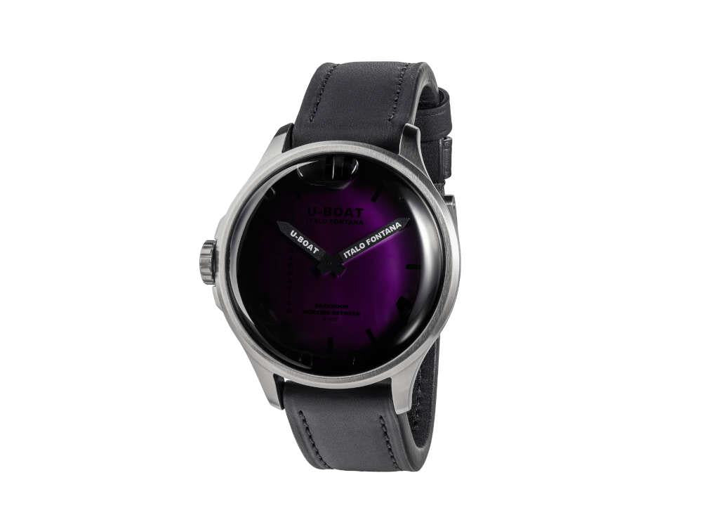 U-Boat Capsoil Darkmoon Kama SS Quartz Uhr, 46.5 mm, Grau, 3338