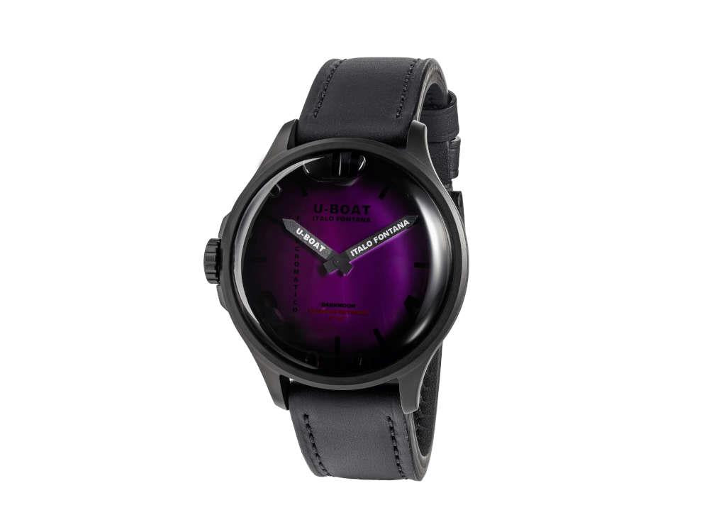 U-Boat Capsoil Darkmoon Kama PVD Quartz Uhr, 46.5 mm, Grau, 3339