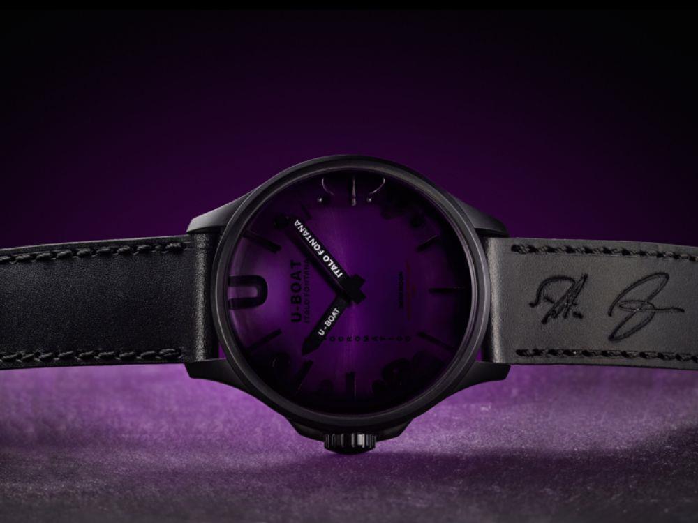 U-Boat Capsoil Darkmoon Kama PVD Quartz Uhr, 46.5 mm, Grau, 3339