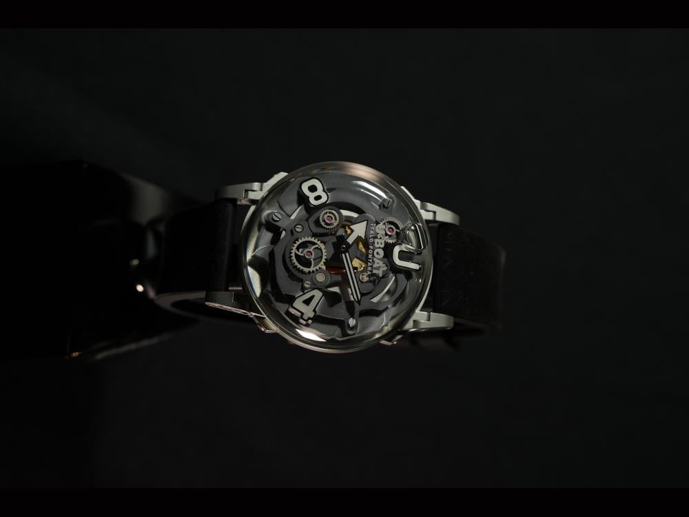 U-Boat U-65 SS White Quartz Uhr, 44 mm, 3354