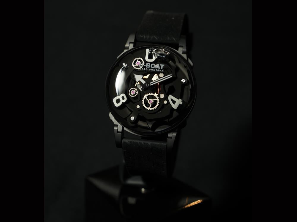 U-Boat U-65 PVD White Quartz Uhr, 44 mm, 3355