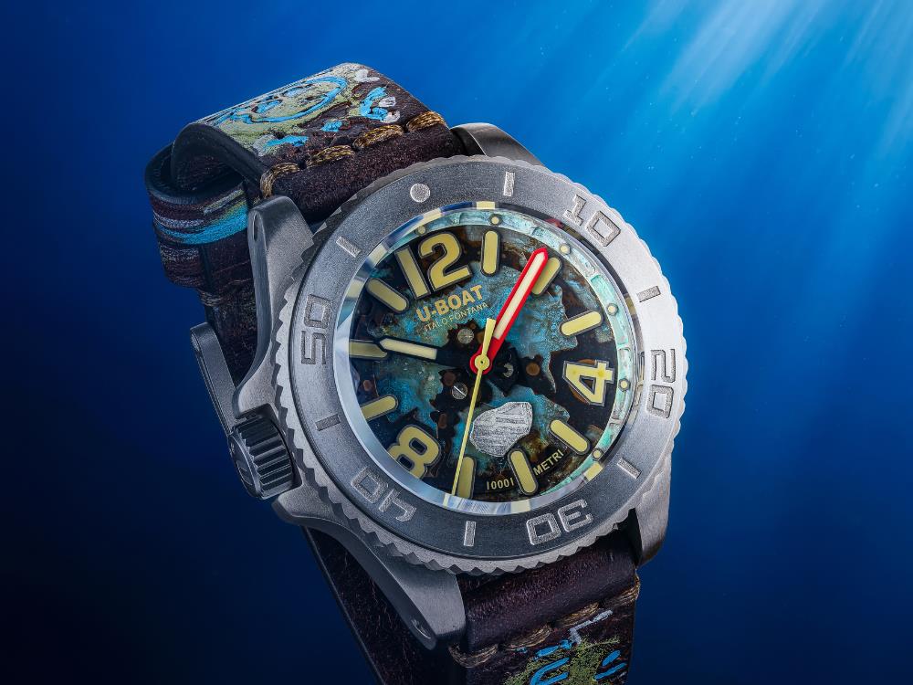 U-Boat Classico Profondo 10000 mt Automatik Uhr, Limitierte Edition, 3600/A